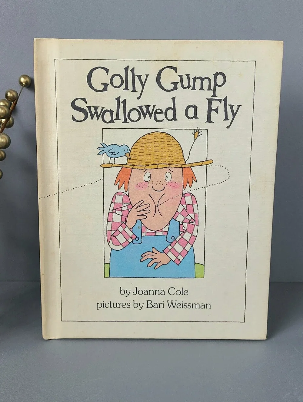 Golly Gump Swallowed a Fly Joanna Cole 1981 Early Printing Vintage Book